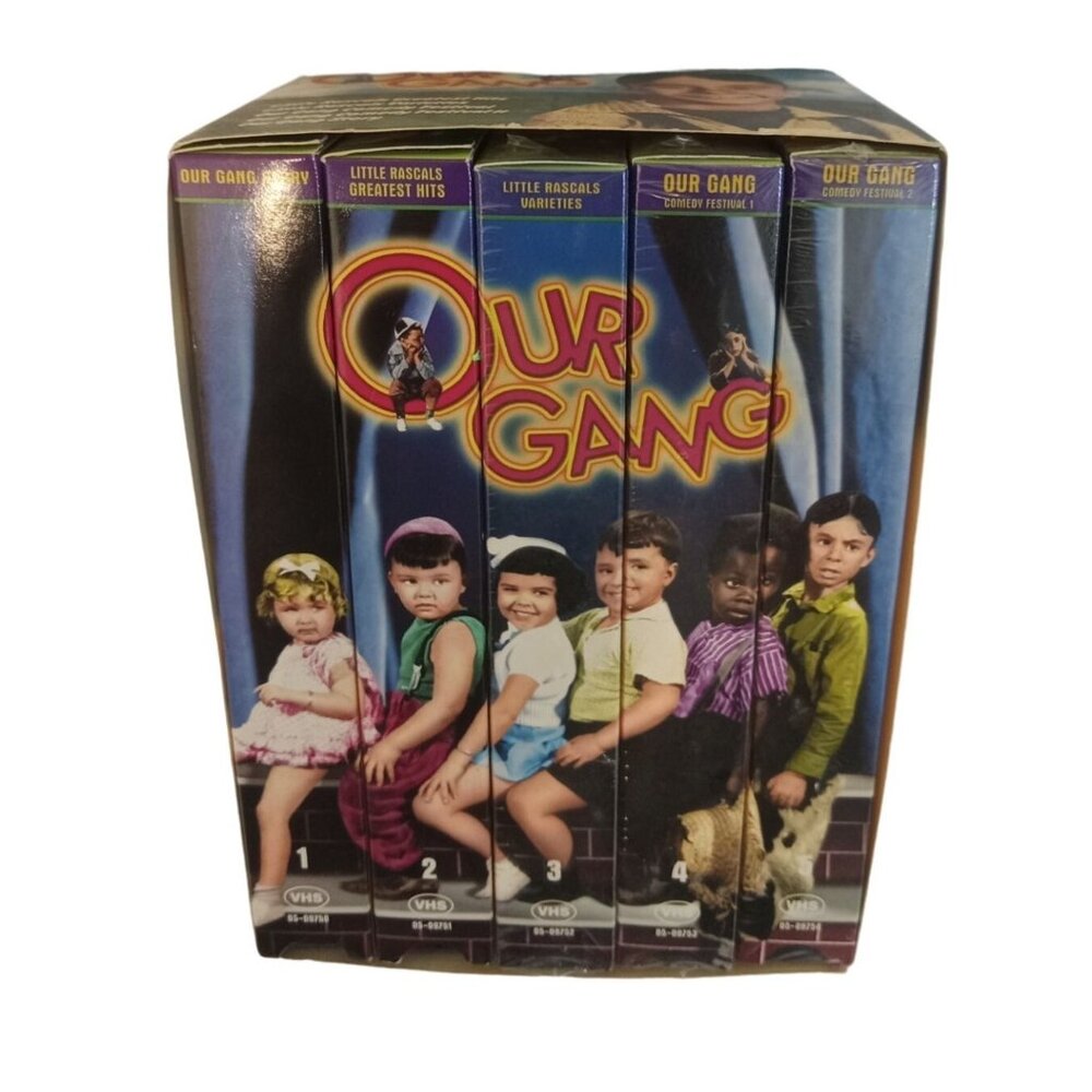 VHS Tapes Our Gang Little Rascals Greatest Hits Collector 5 Pack Series